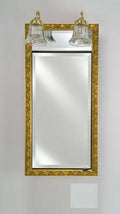 Recessed Single Door Cabinet with Traditional Lights R421
