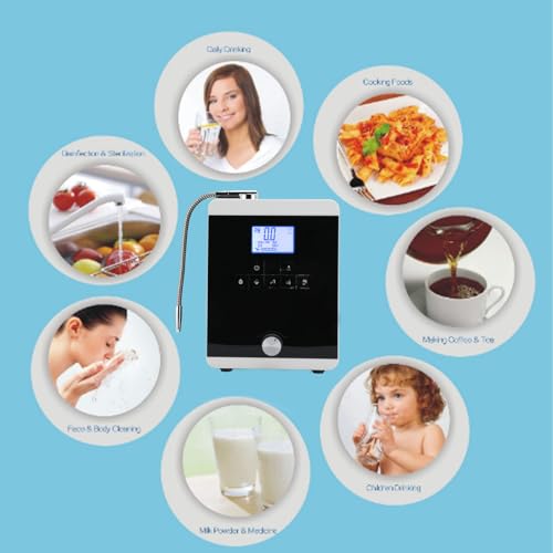 Alkaline Water Ionizer Machine 5 Settings 3.8 Inch Color LCD Display O5511