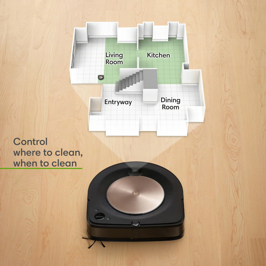 Robot Vacuum with Wi-Fi Connected Smart Mapping X49206