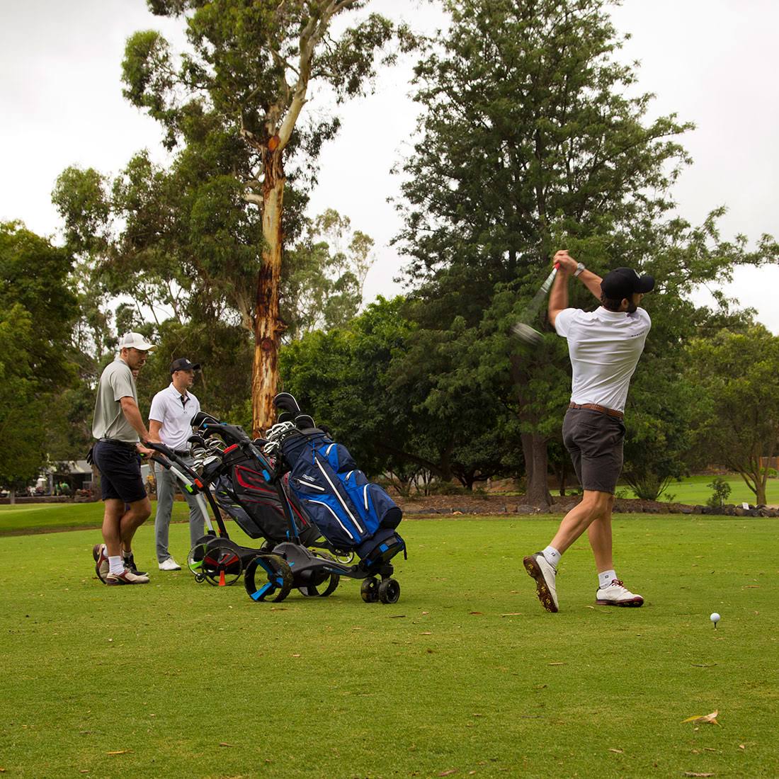 White Electric Golf Caddy U280