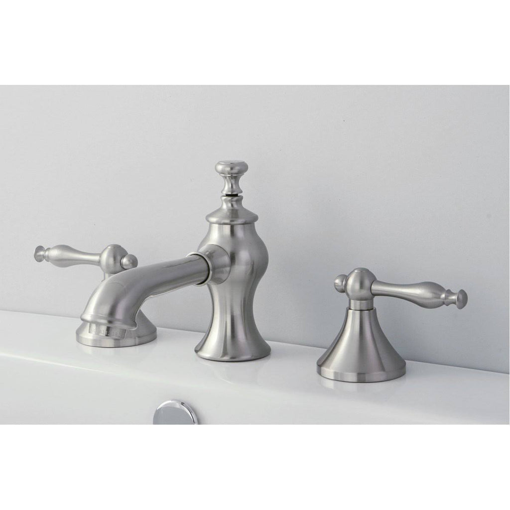 Brushed Nickel Widespread Bathroom Faucet Y358870