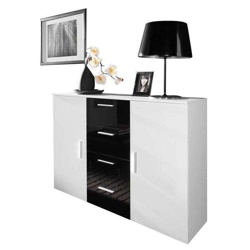 White Sideboard D849