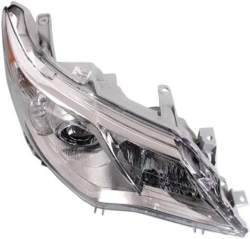 Driver Side Halogen Headlight Assembly for Toyota Camry 2012-2014 U86527