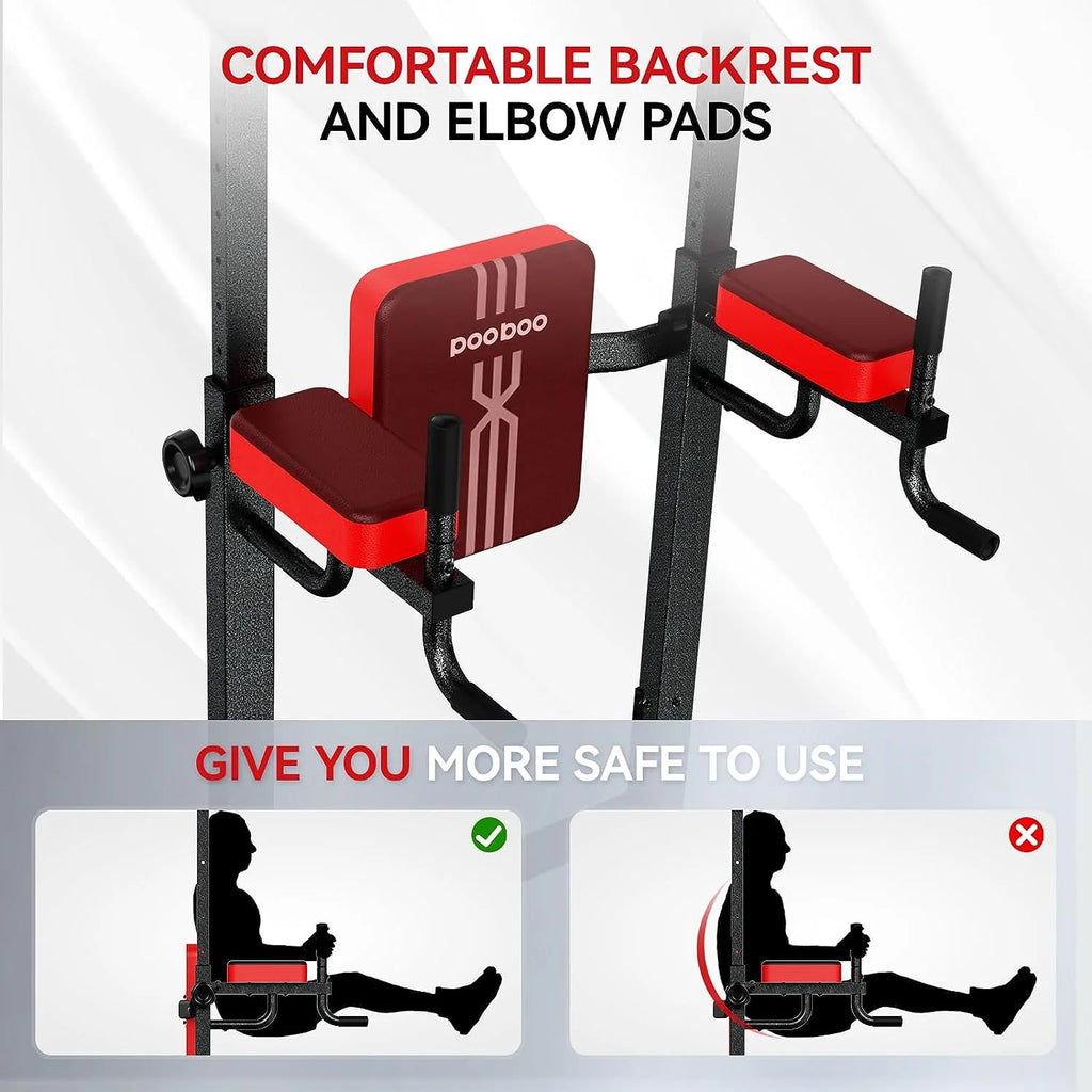 Multifunction Power Tower Dip Station Pull up Bar N209