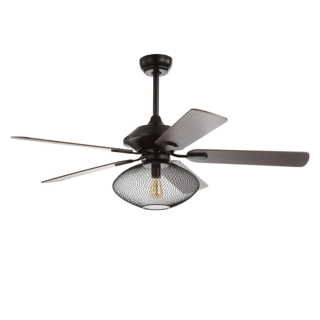 52 inch 1-Light LED Ceiling Fan with Remote, Oil Rubbed Bronze A897011