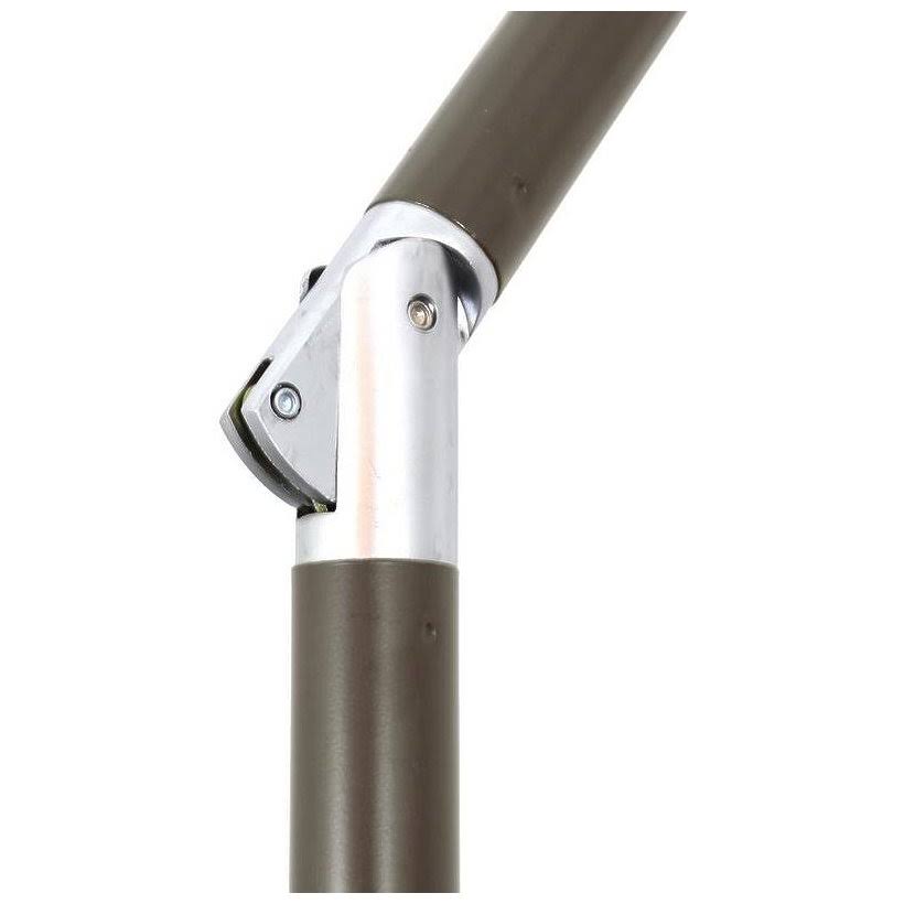 9 ft. Aluminum Push Button Tilt Market Umbrella, Beige H70455