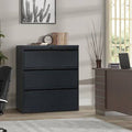Heavy-Duty Lateral File Cabinet (Black) D36148