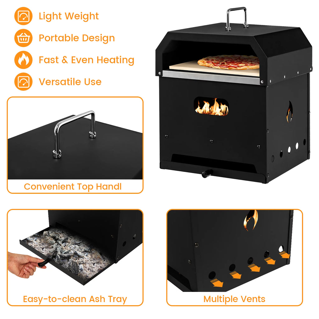 4-in-1 Wood Fired Pizza Oven F647