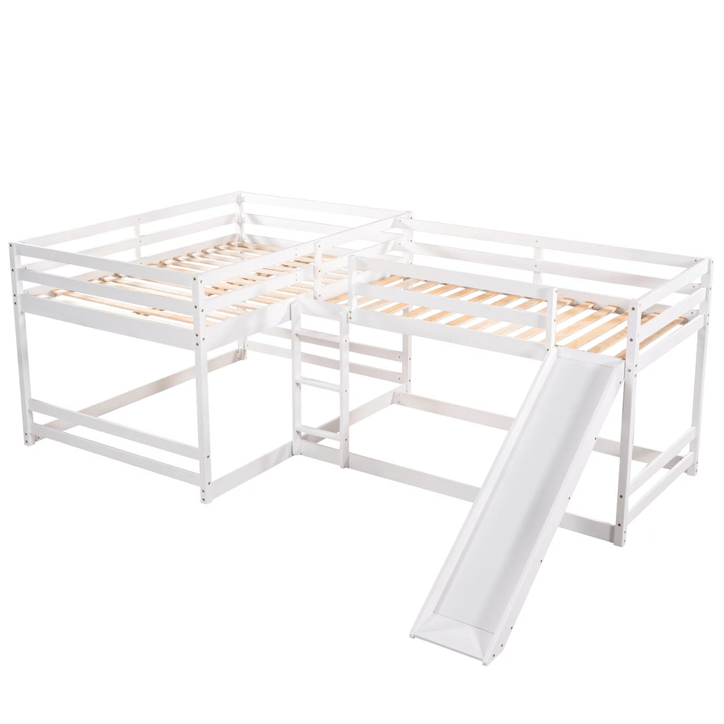Wood Twin and Full Bunk Beds U524542