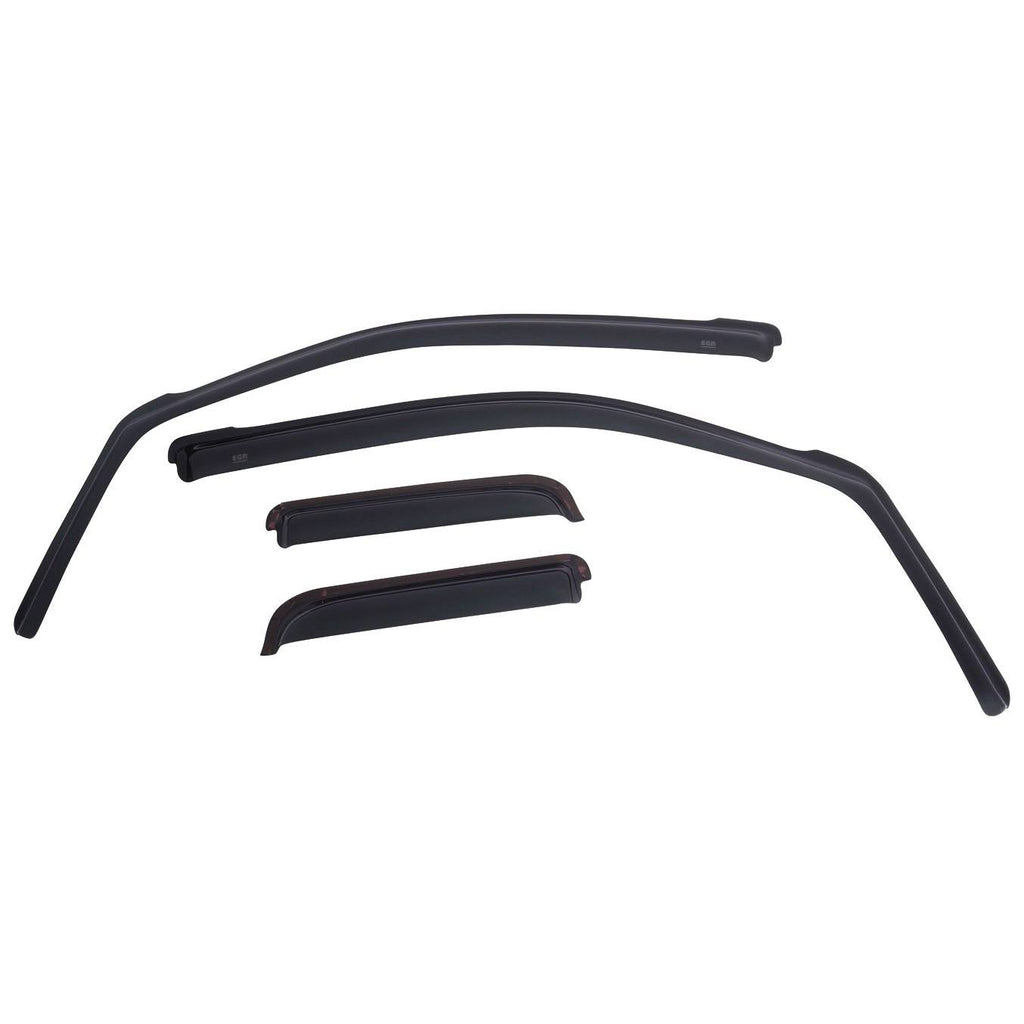 Slimline In-Channel Window Visors Q36605