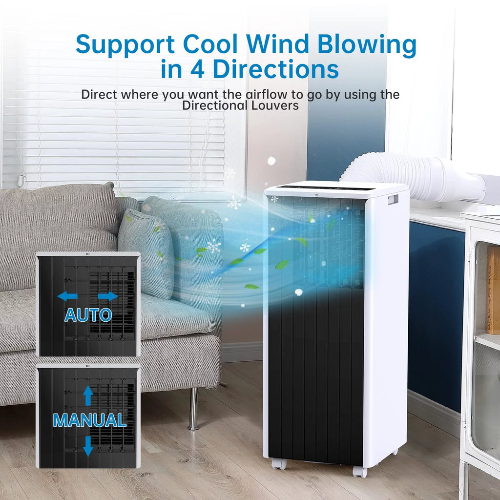 8000 BTU Portable Air Conditioner with Remote Control S885940