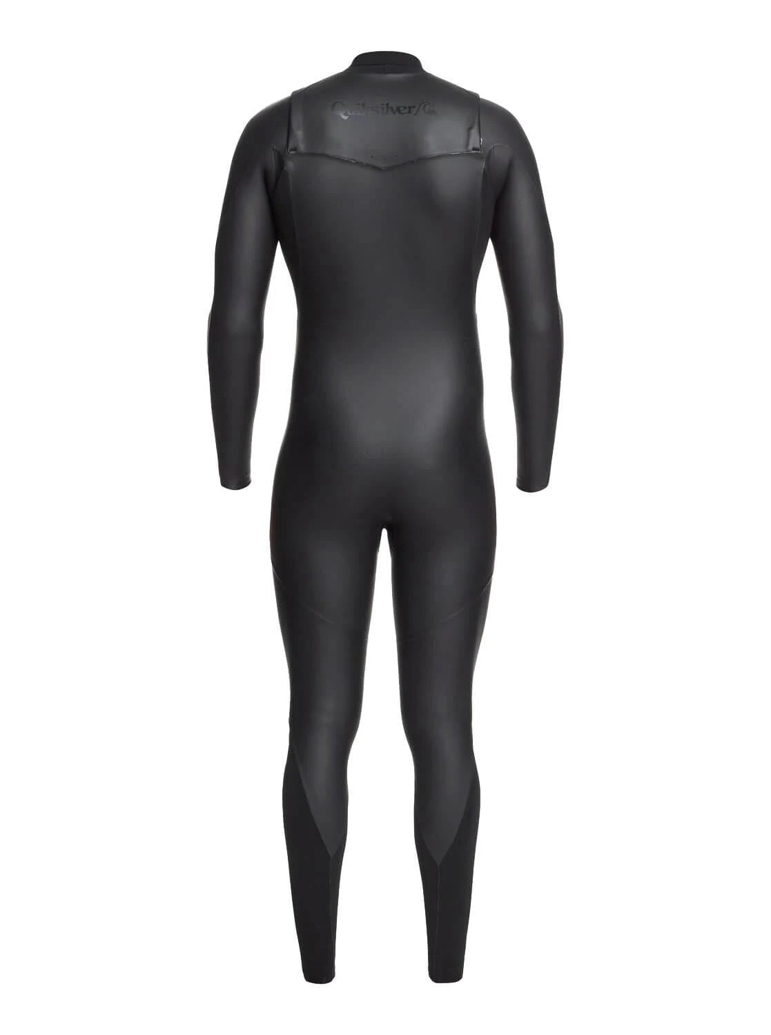 Black Chest Zip Fullsuit Q111
