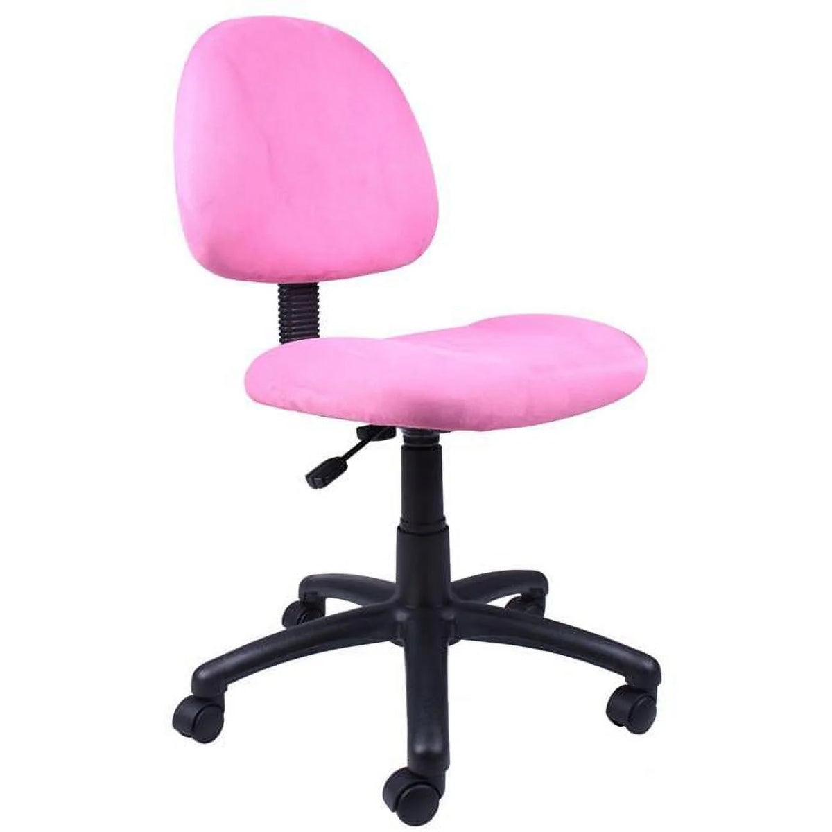 Pink Microfiber Posture Chair S11052