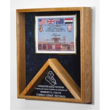 Flag and Certificate Case and Flag Frame P228