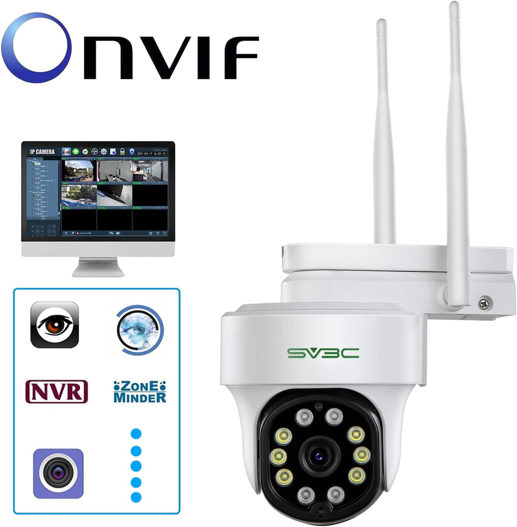 1080P Rotate IP Camera Outdoor with Color Night Vision J988239