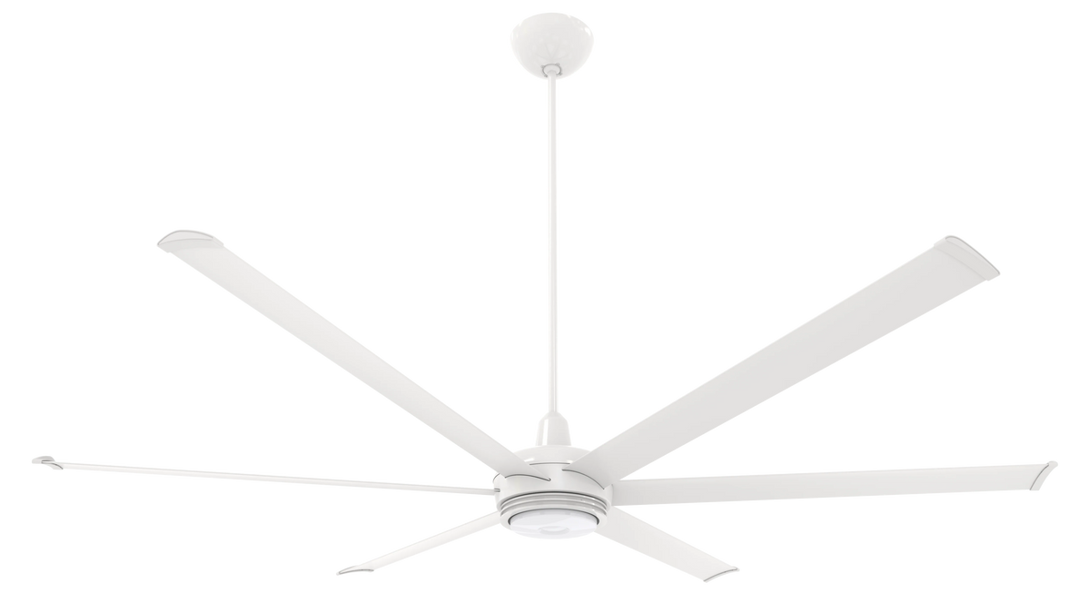 White 84 Ceiling Fan with Downlight LED B413041