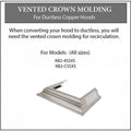 Vented Crown Molding C212851