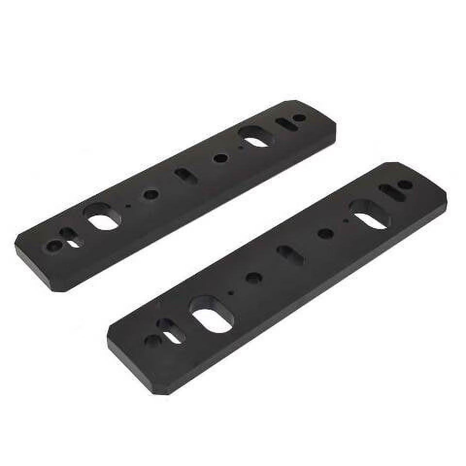 Black Boat Foot Pads Set of 2 C2022