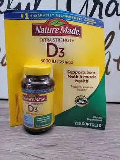 Vitamin D3 5000 IU Ultra Strength 90 ct E49422