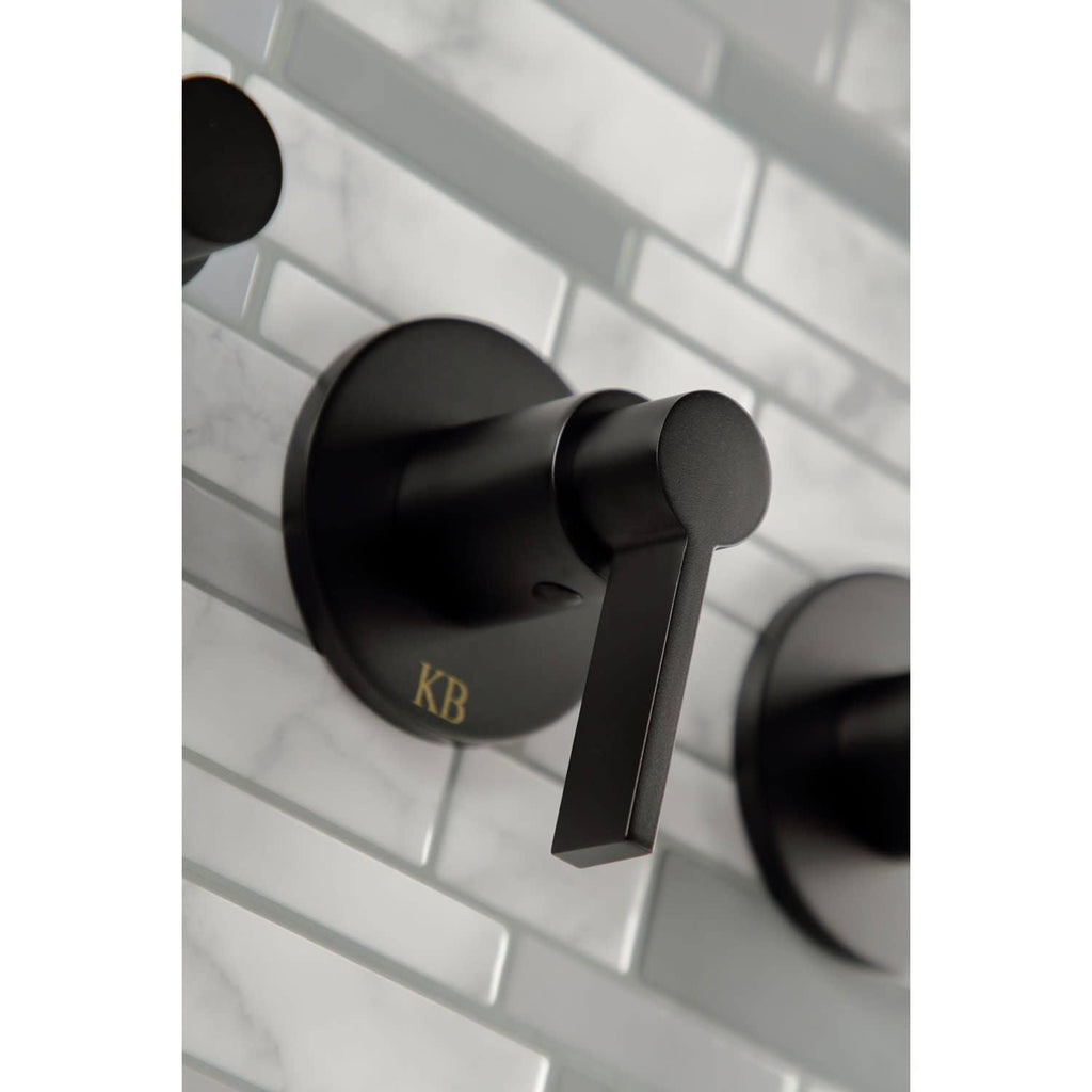 Three Handle Tub and Shower Faucet T5940
