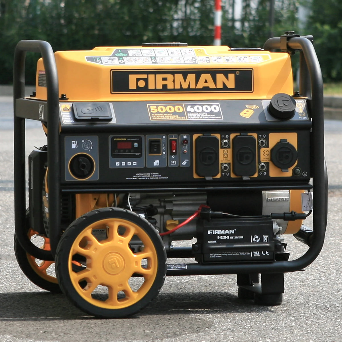 5000/4000 Watt Remote Start Portable Generator T68209