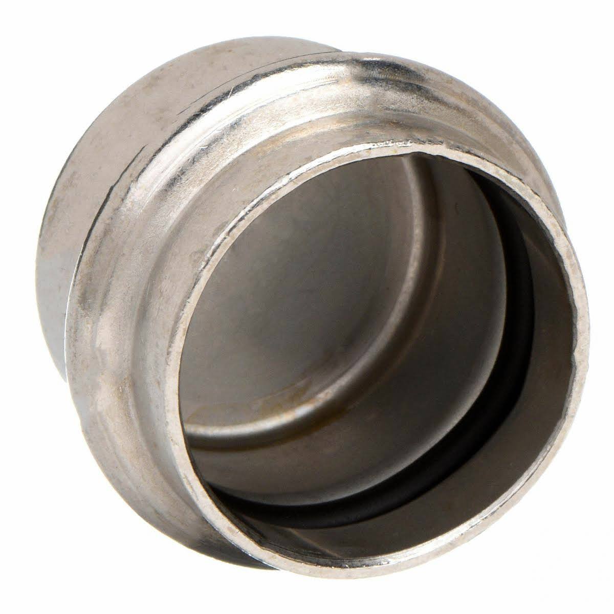 304 Stainless Steel Cap, Press Connection, 3/4 in Tube Size A1804