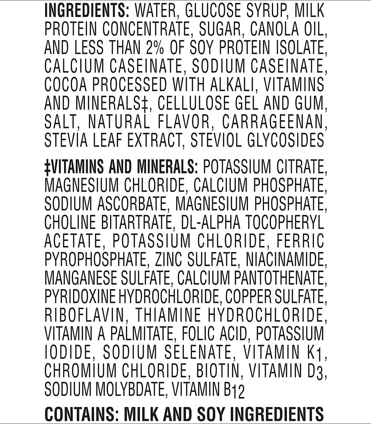 Rich Chocolate 8 FL OZ Pack of 12 Nutritional Drink W49914