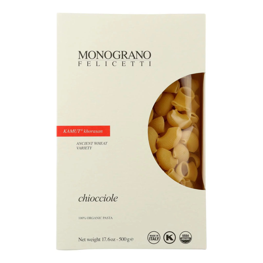 Case of 8 Organic Kamut Chioccole 17.64 OZ S566