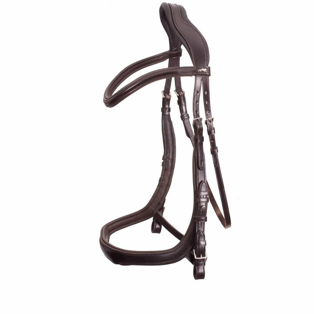 Espresso Silver COB Bridle T604