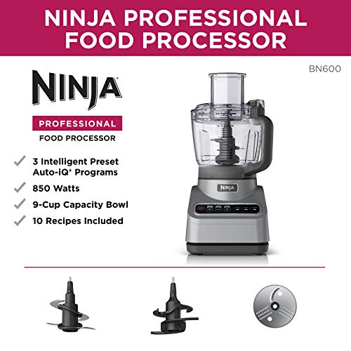 9-Cup Food Processor with Silver Stainless Finish F243
