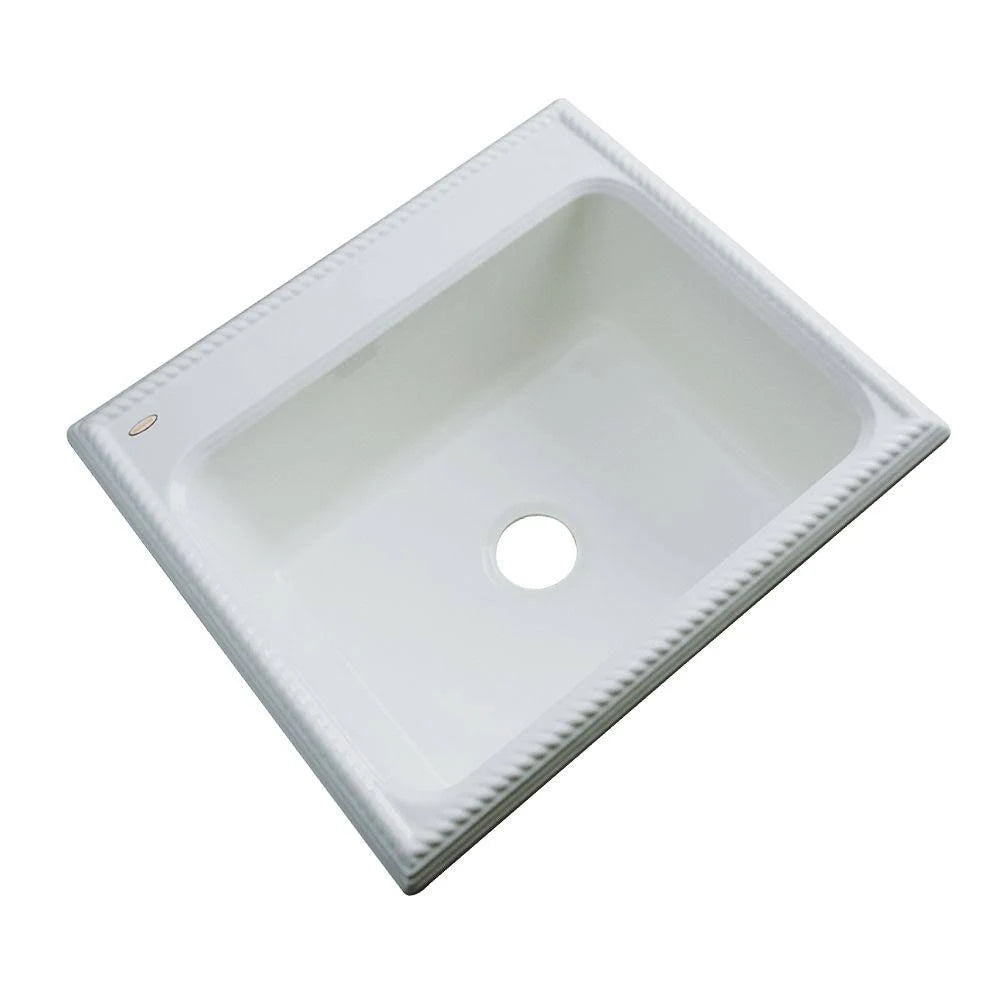 25 in. Single Bowl Acrylic Kitchen Sink X57165