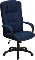 Navy Blue High Back Office Chair O769