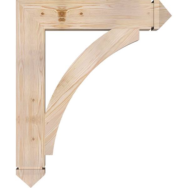 Douglas Fir Smooth Bracket Z8042