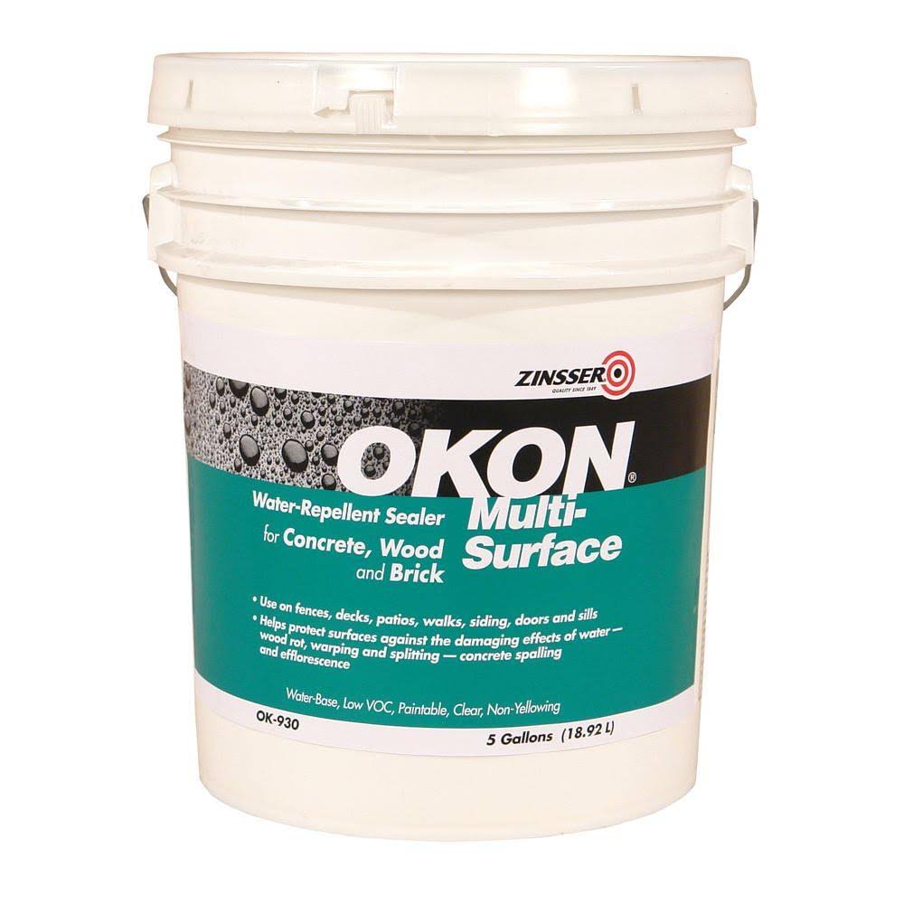 5 Gallon Clear Water Based Water Repellent Q7851