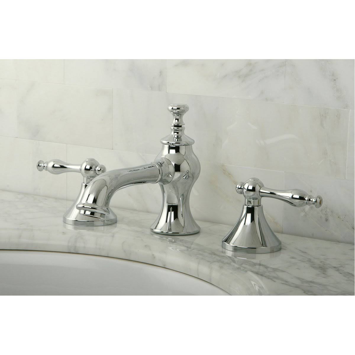 Brushed Nickel Widespread Bathroom Faucet Y358870