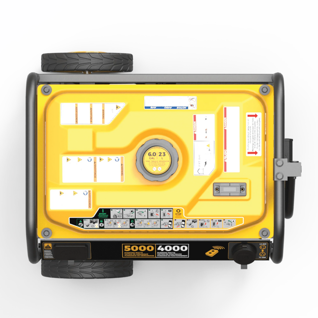 5000/4000 Watt Remote Start Portable Generator T68209