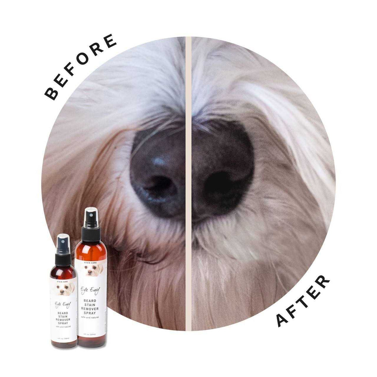 All Natural Beard Stain Remover for Dogs & Cats K120811