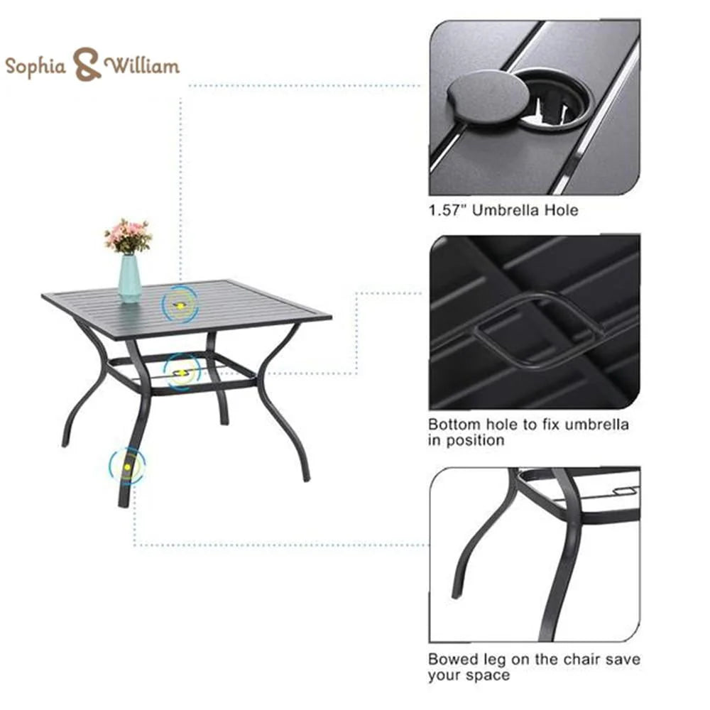 7 Piece Outdoor Patio Dining Set G98956