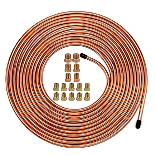 3/16 Copper Coated Brake Line Tubing Kit Z844924