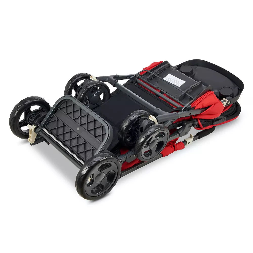 Red Tandem Double Stroller D79052