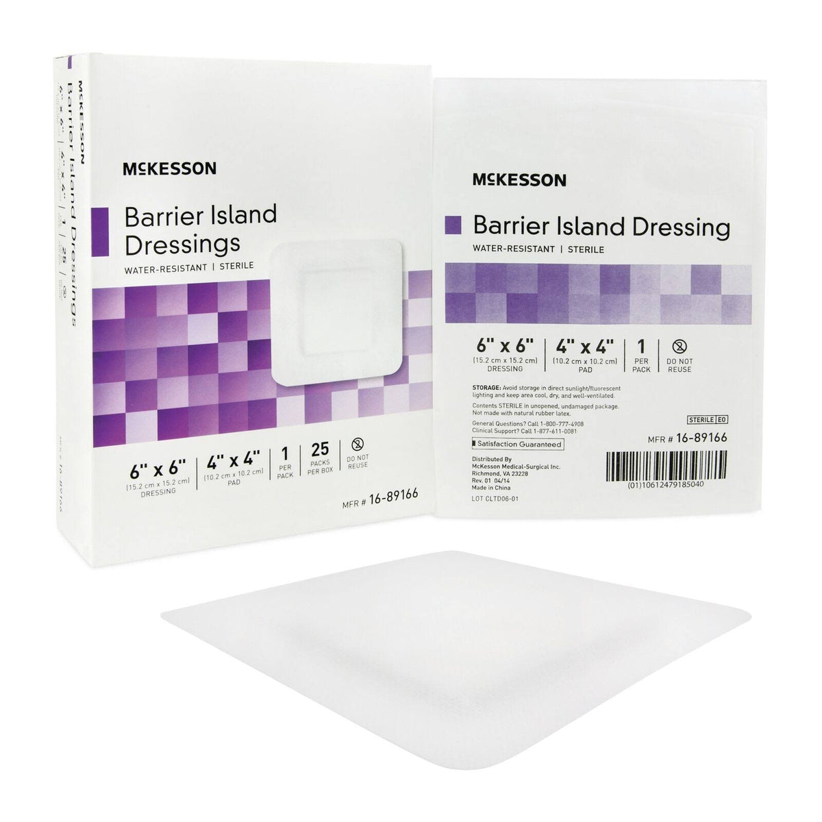 Composite Island Dressing 100/case P1413