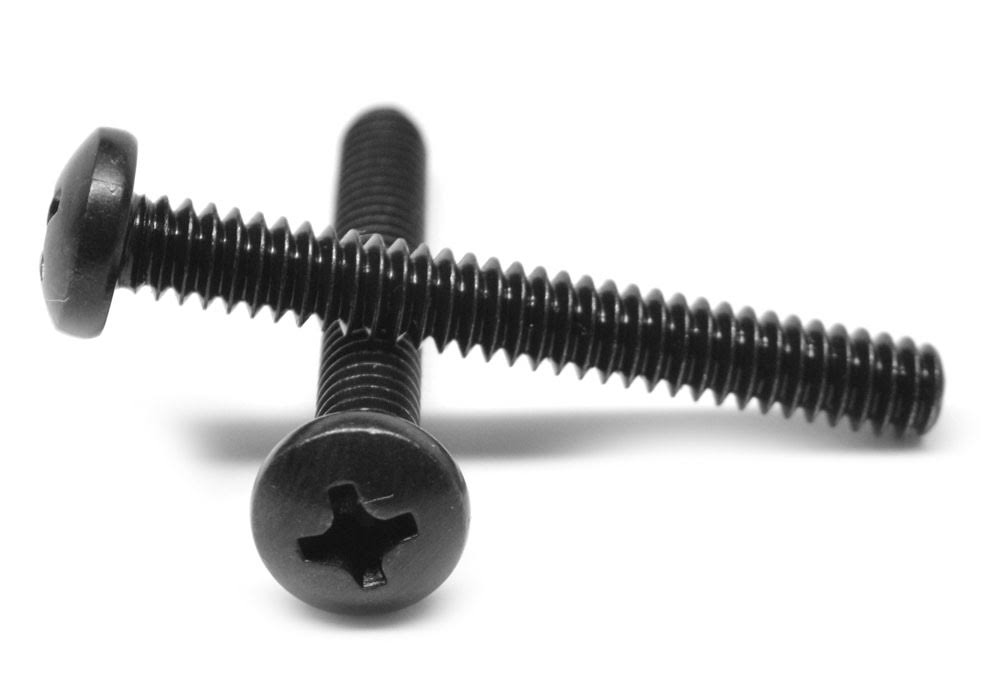 #8-32 x 2 1/4 Coarse Thread Phillips Pan Head Machine Screw I442
