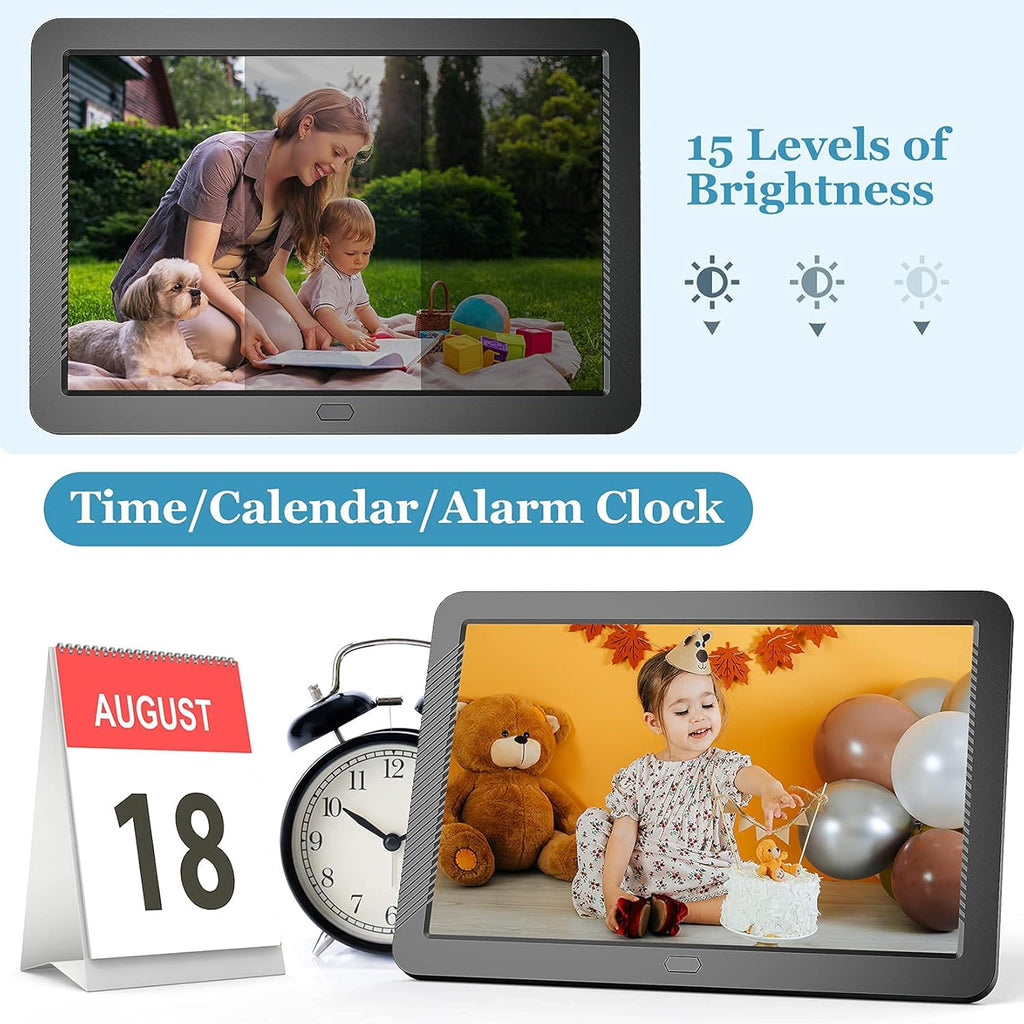 8.1 Inch FHD IPS Digital Photo Frame with Remote Control E93235