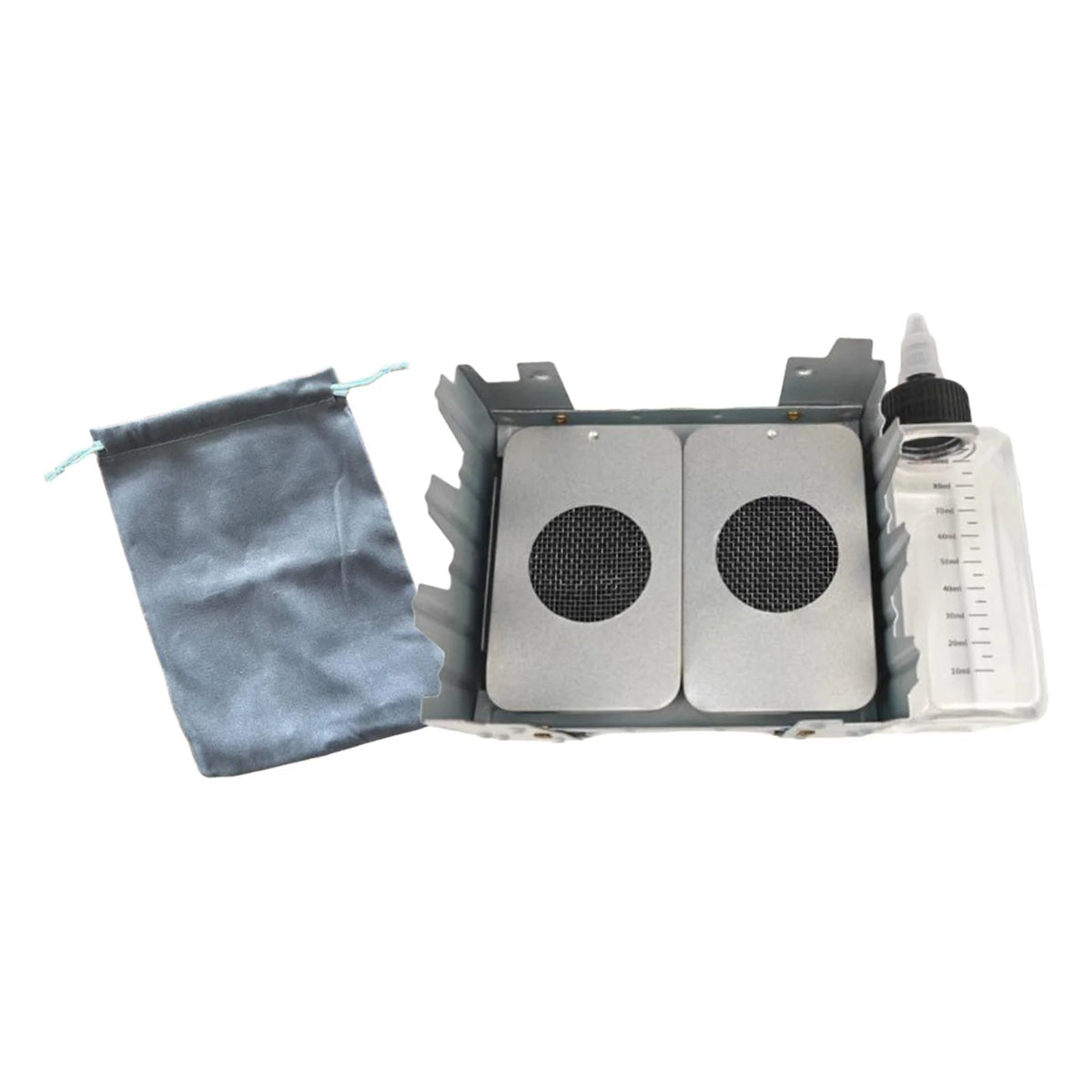 Liquid Fuel Camping Stove Set with Folded Stand Grill N76652