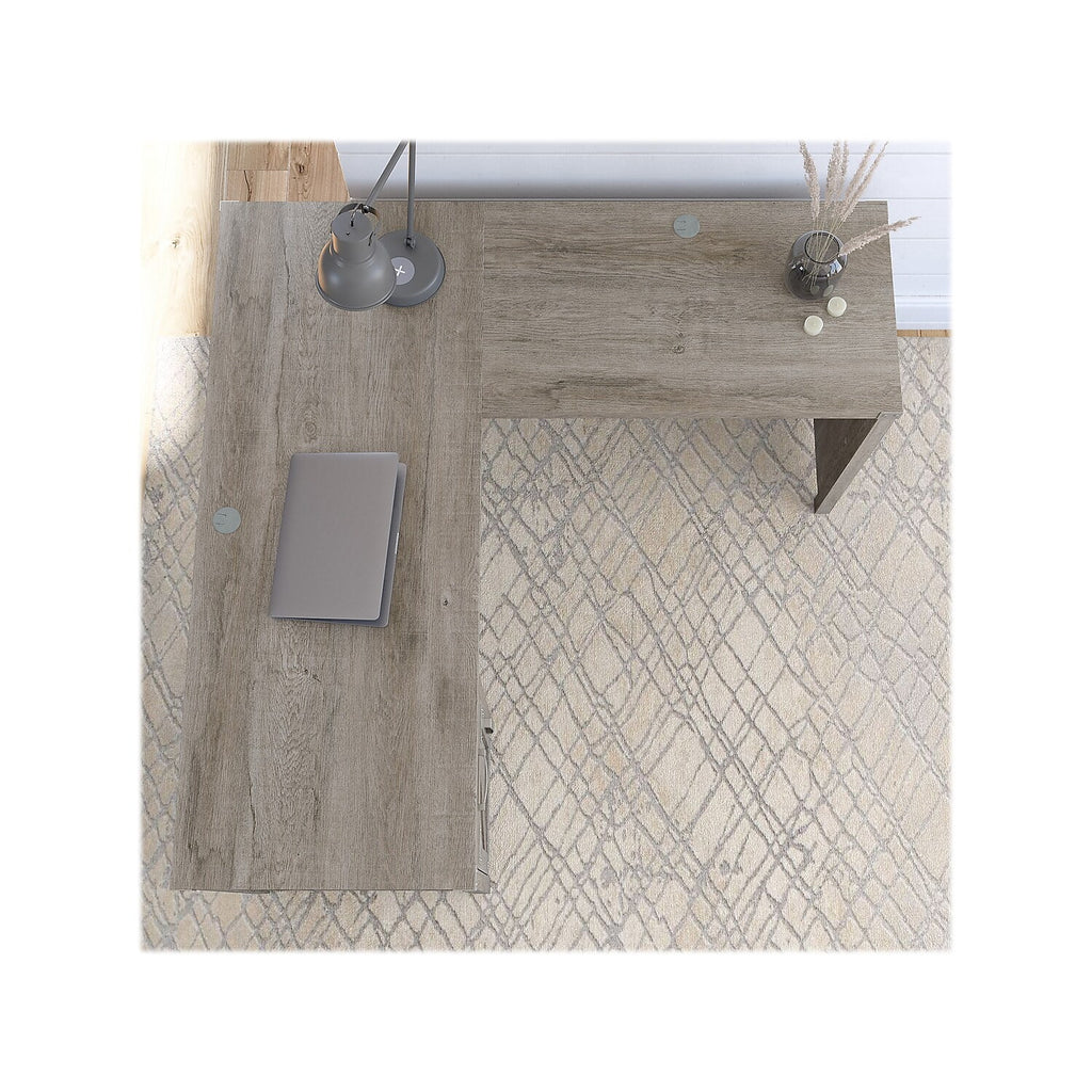 L Shaped Desk with Cabinet Y4917