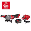 18V Brushless Cordless 4-1/2 in. /5 in. Grinder Kit with Battery D152164