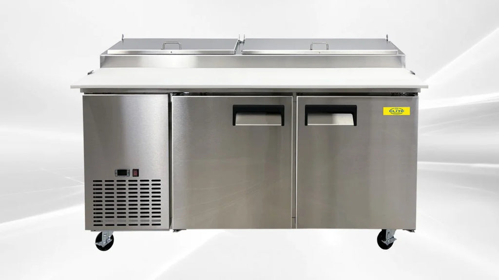 Commercial Pizza/Salad Prep Stainless Steel Table Refrigerator 16.9 cu. ft. X191701
