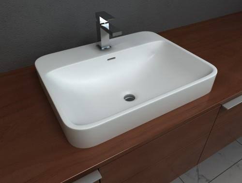 Glass Square Vessel Sink M3757