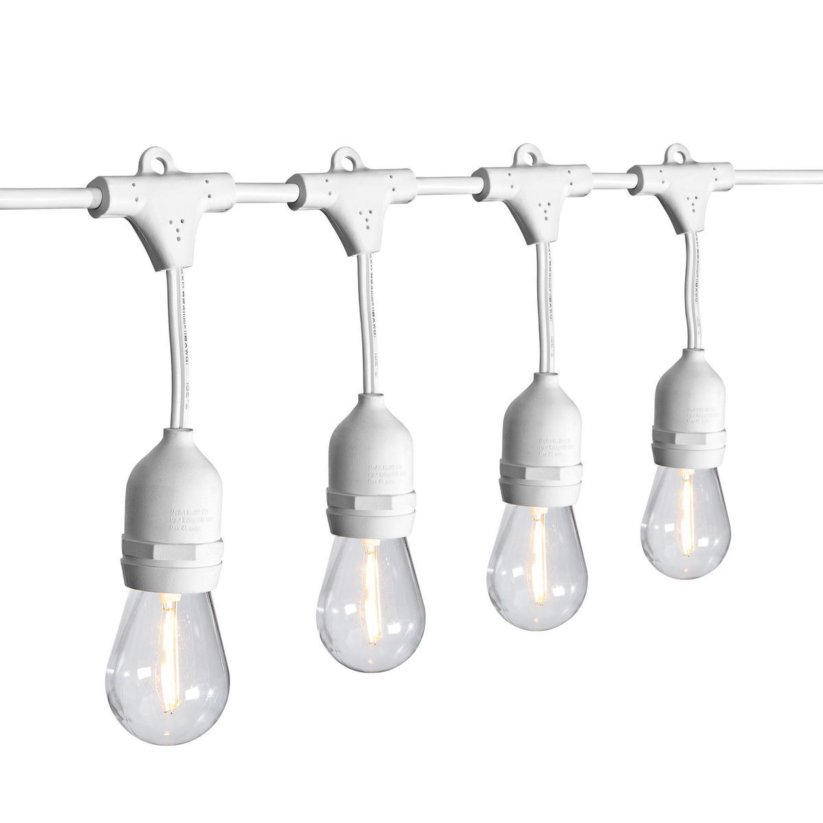 Black LED Outdoor String Lights H94128