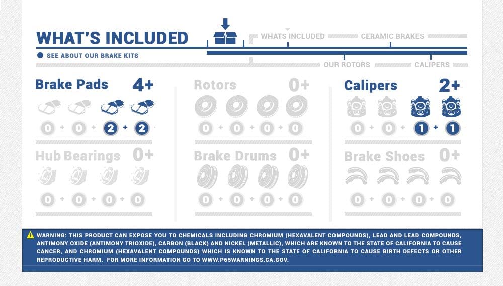 Red Powder Coated Calipers + Ceramic Brake Pads V368
